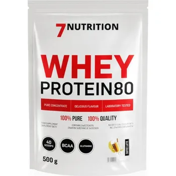 Protein Protein 7Nutrition WPC koncentrát v prášku 500 g bílá čokoláda