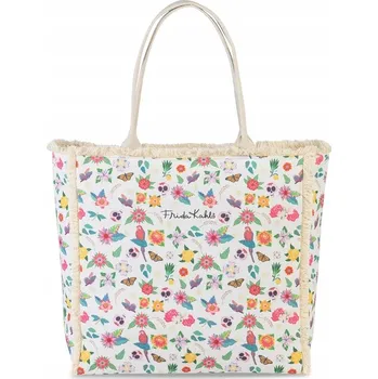 Kabelka Kabelka Frieda Kahlo, látková, vícebarevná