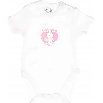 Kojenecký body Dívčí body s krátkým rukávem, ecru, Olimpias, vel. 56