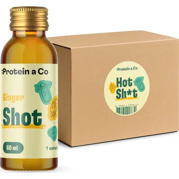 Protein a Co Zázvorový Shot - 12 x 60 ml