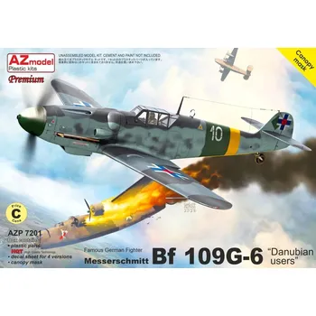 Plastikový model 1:72 Messerschmitt Bf 109 G-6 „Danubian Users“