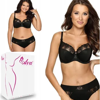 Podprsenka Ava podprsenka s měkkými košíčky černá velikost 100B