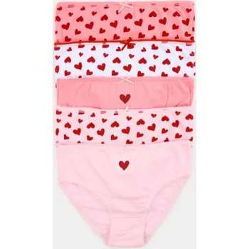 Sinsay - Sada 5&nbsp;kalhotek - růžová - 812IG-30X - 812IG-30X-U13