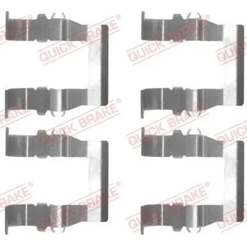 Přislušenství brzdového systému Sada příslušenství, obložení kotoučové brzdy QUICK BRAKE 109-1194