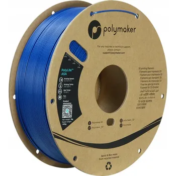 3D tisk Filament Polymaker PolyLite ASA 1,75mm 1kg - Modrá