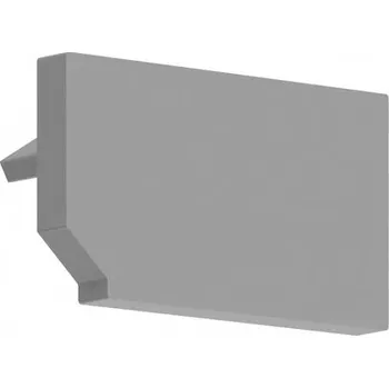 Příslušenství pro LED osvětlení Záslepka KLUŚ MICRO-30DEG-KOZ-P pro LED hliníkové profily šedá