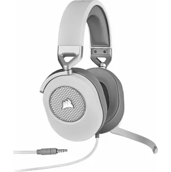 Sluchátka Herní sluchátka Corsair HS65 Surround, bílá