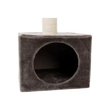 Náhradní jeskyně 36 x 27.5 x 36 cm, platinově šedá k # 43952 - škrabadlo SAN FERNANDO,rychlé dodání