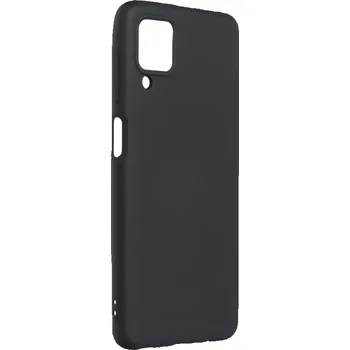 Pouzdro na mobilní telefon Pouzdro Soft Color Case pro Samsung Galaxy A12 černé
