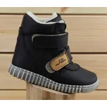 Pegres 1706 Bosé Dětské zimní boty černé 26