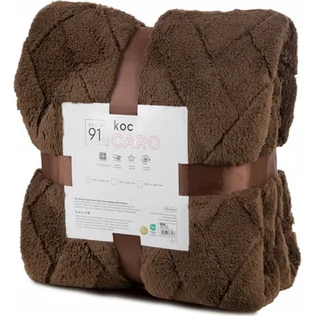 deka Deka Design 91 polyester 70 cm x 160 cm hnědá