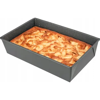 Forma na pečení Forma na pečení s nepřilnavým povrchem, plech na koláče šedá Altom Design 24,5x36 cm