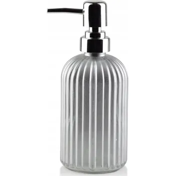 Ruční dávkovač mýdla Bathlab na pracovní desku 400 ml šedý