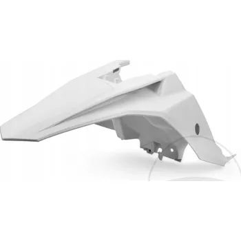 POLISPORT ZADNÍ BLATNÍK S BOČNICEMI KTM 65 SX 16-23 BÍLÁ BARVA OEM