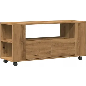 Televizní stolek TV stolek dub artisan 102 x 34,5 x 43 cm