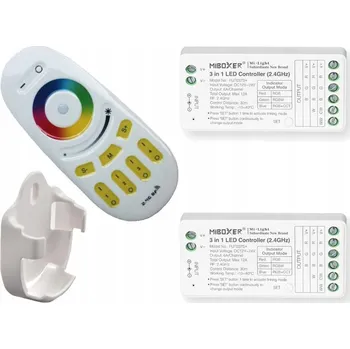ZÓNOVÁ SADA pro RGB pásky DÁLKOVÝ OVLADAČ + 2 OVLADAČE