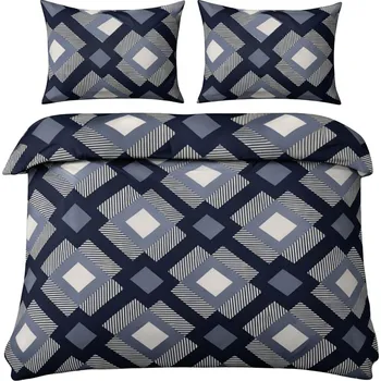 Povlečení POVLEČENÍ KOMPLET 160x200 + 2x POVLAK 70x80 BAVLNA SATÉNOVÁ -