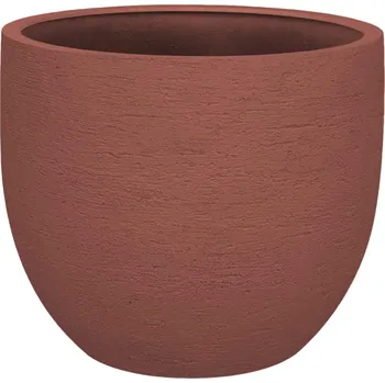 Květináč Terreno New Egg Pot Terra Cotta Ø 55 cm / V 46 cm