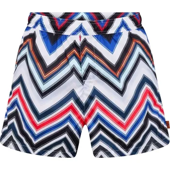 Pánské plavky Plavky MISSONI NVY WHT RED 9562473 X Large
