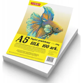 Kancelářský papír Kancelářský papír Tobby formát A5, 350 g/m², 100 listů