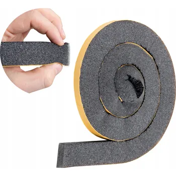 Obraz Těsnění Bitmat 25 mm x 1 cm x 100 cm černé