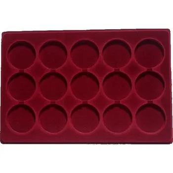 PALETA NA MINCE S VÝSUVNÝM ZÁSUVNÝM SYSTÉMEM PRO 15 MINCÍ TYPU P15, 55 mm