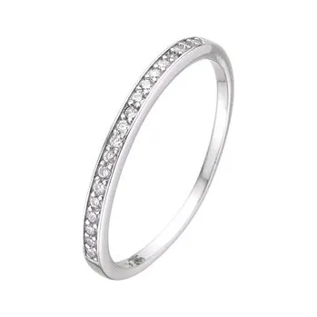 Prsten NB-5554-58 Stříbrný prsten se zirkony