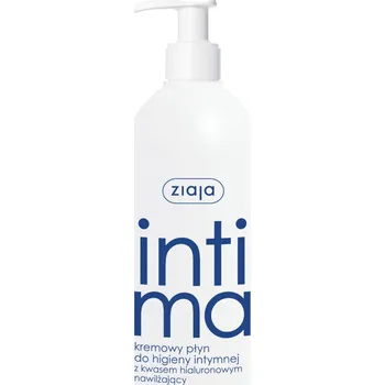 ZIAJA INTIMA Krémový mycí gel pro intimní hygienu s kyselinou hyaluronovou, 500 ml