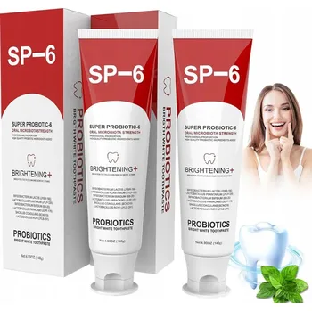 zubní pasta 2 KS SP-6 Probiotická bělící zubní pasta 140g
