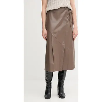 Dámská sukně Sukně OUI 94517 hnědá 84X, vel. 36