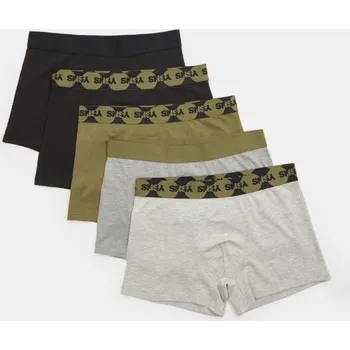 Boxerky Sinsay - Sada 5 boxerek - vícebarevná - 203GW-MLC - 203GW-MLC-XXL