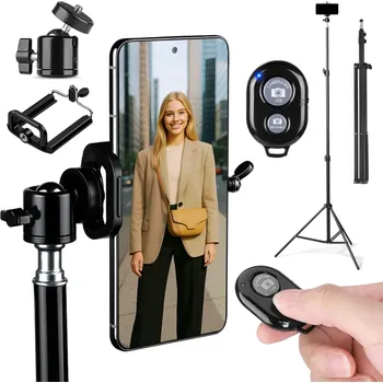 Auto-moto Interlook Uniwersalny statyw SENY-210CM | m.in. do lampy pierścieniowej