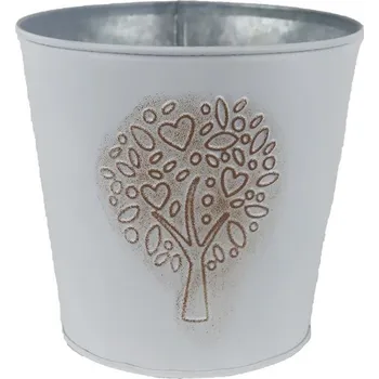 Zahrada Květináč plechový K4589/3