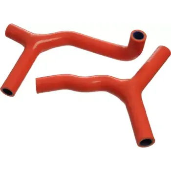 Chlazení pro motocykl * sada silikonových hadic vodního chlazení, oranžová 2ks