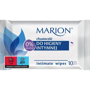 Vlhčené ubrousky pro intimní hygienu Marion 10 ks