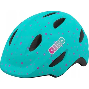 Cyklistická přilba Dětská helma GIRO SCAMP matná screaming teal S 49-53 cm