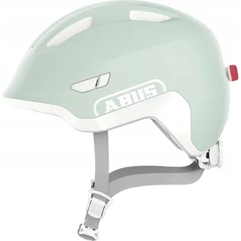 Cyklistická přilba Dětská cyklistická helma ABUS SMILEY ACE LED 3.0 M 45-50 Pure mint