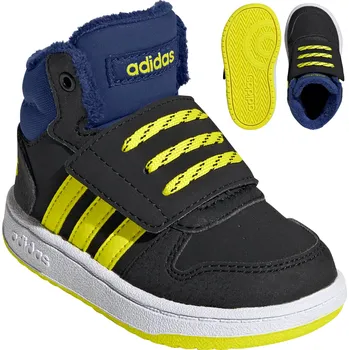 Chlapecká zimní obuv Adidas sportovní boty plast, vícebarevné, velikost 22