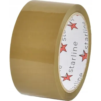 Lepicí páska Balicí páska Starline hnědá, šířka 48 mm, délka 55 m, 1 ks