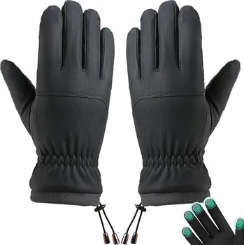 Cyklistické rukavice Zimní Dotykové Rukavice Teplé Sportovní Cyklistické Větruodolné pro Telefon