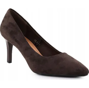 Dámské lodičky Lodičky SERGIO LEONE-1336 hnědé vel. 39