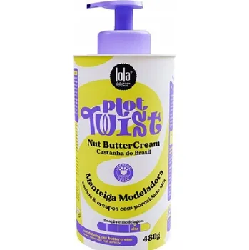 Stylingový přípravek Lola Plot Twist Nut Butter Curl Styling Cream Krém na Kudrnaté Vlasy 480g