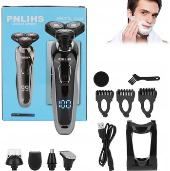 BEZDRÁTOVÝ HOLICÍ STROJEK ZASTŘIHOVAČ VOUSŮ BRODY TRIMMER 5v1