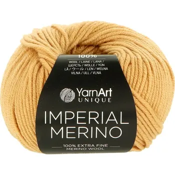 YarnArt Imperial Merino 3308 oříškově hnědá