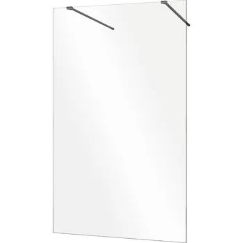 Besco Aveo Due Black Walk In sprchový kout Rozměr Walk In: 110cm, ADB-110-195C