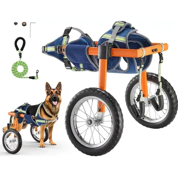 Invalidní vozík E-CrossStu Invalidní vozík pro velké psy , nastavitelná výška, šířka a délka, 21,7-39,9 kg |VEVO2367