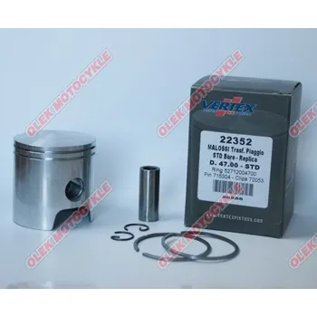 Píst motoru Píst Vertex MALOSSI (PIAGGIO, GILERA) (48,00mm=+1,10) čep 12mm (kroužky 52712004800 X 2) (Píst Vertex MALOSSI (PIAGGIO, GILERA) (48,00mm=+1,10) čep 12mm (kroužky 52712004800 X 2))