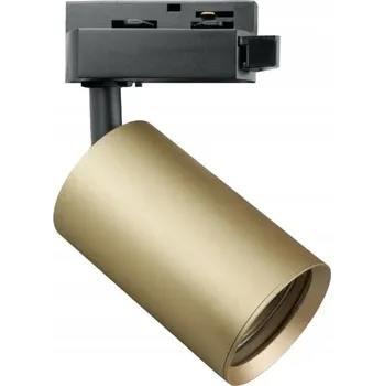 Lištový reflektor na lištu 10W zlatý černý kulatý nastavitelný GU10 DPM