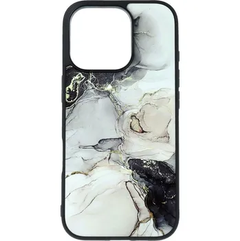 Pouzdro na mobilní telefon Kryt iPhone 16 Pro pevný Smoky Cream (obal neboli pouzdro na iPhone 16 Pro)