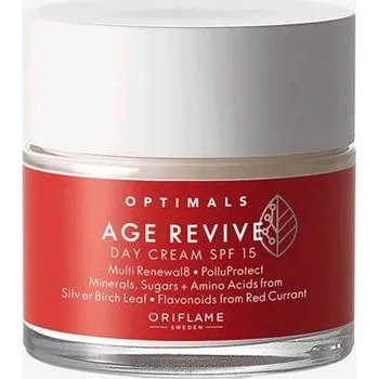 Pleťový krém Denní krém Oriflame Optimals Age Revive proti stárnutí SPF 15 50 ml